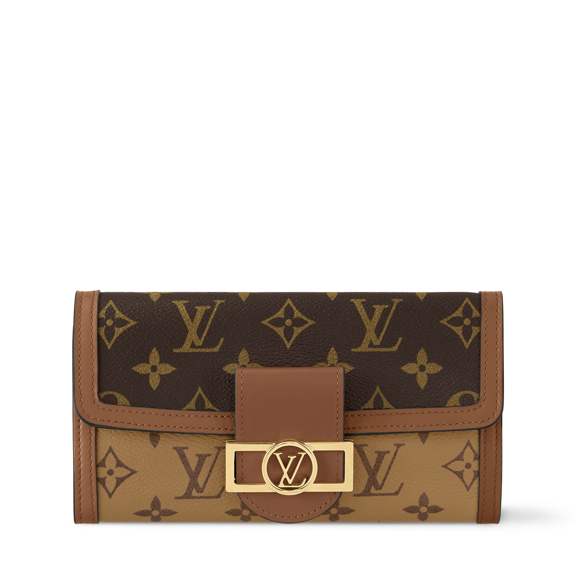 Sarah Wallet Monogram Reverse Canvas - Wallets and Small Leather